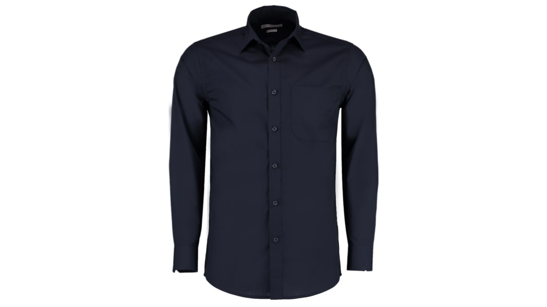 Shirt Poplin Long Sleeve Tailored Fit Na