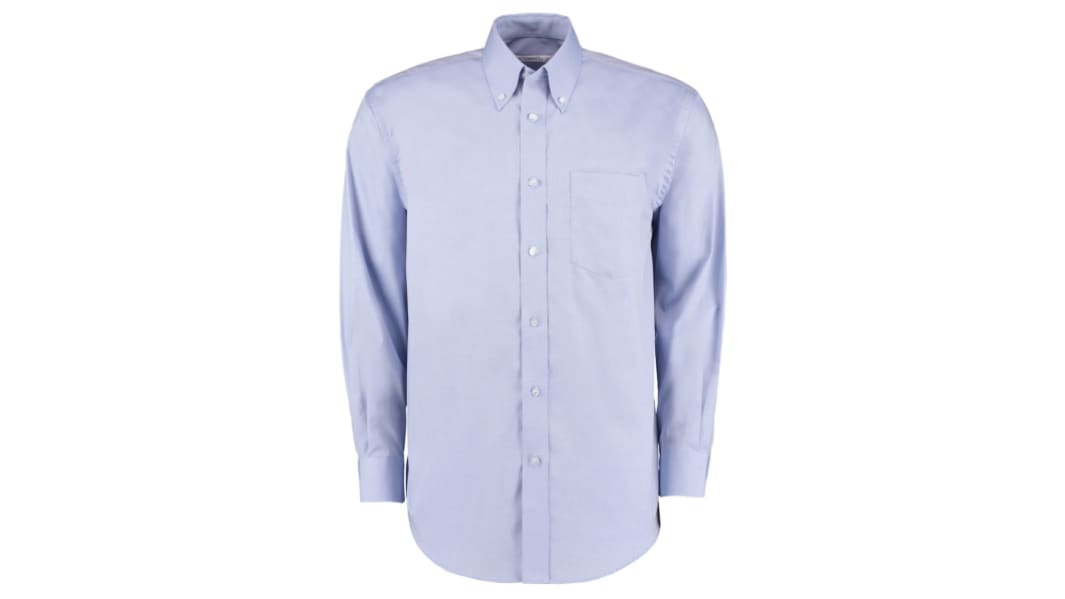 Kustom Kit KK105 Light Blue Cotton, Polyester Shirt