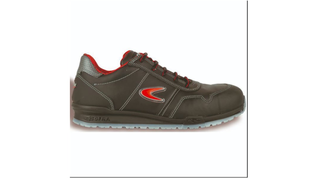Cofra ZATOPEK Black  Toe Capped Safety Trainers, UK 6, EU 39