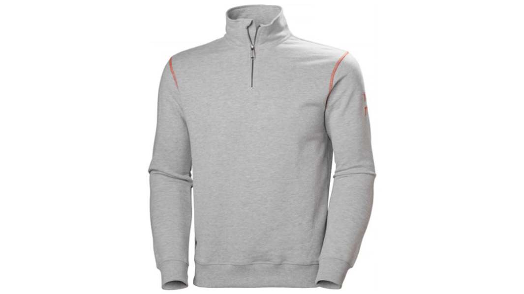 Forro polar de trabajo Helly Hansen de color Gris, talla M, serie 79027, 100% algodón