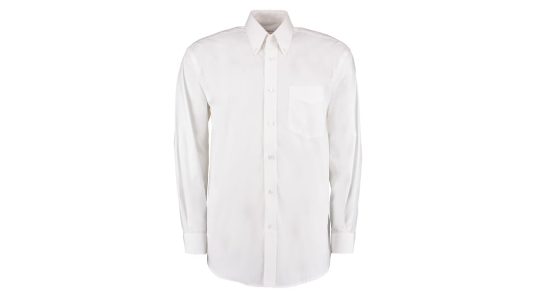 Shirt Oxford Long Sleeve White - 22in Co