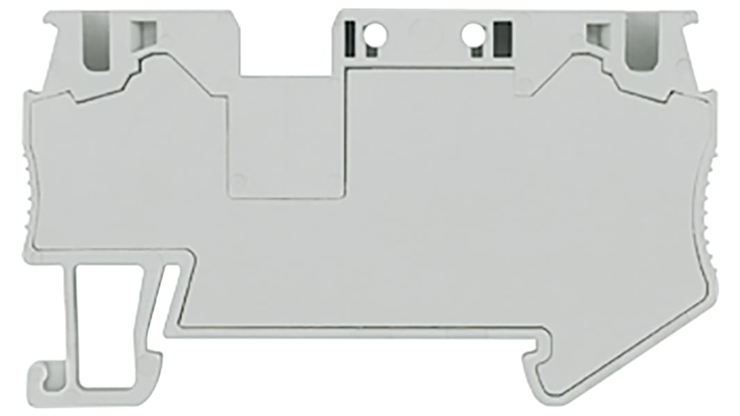 Siemens 8WH DINレール端子, 12AWG 500 V, スプリング