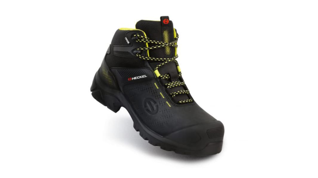 Bottes de sécurité 8888 Heckel, Unisexe, T 48, Noir, S3, SRC, antistatiques