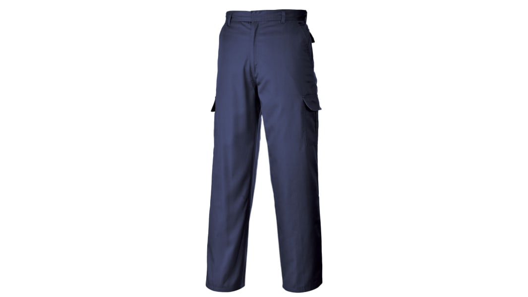 Portwest C701 's Navy Combat Trousers Comfortable, Soft 46in W 33in L