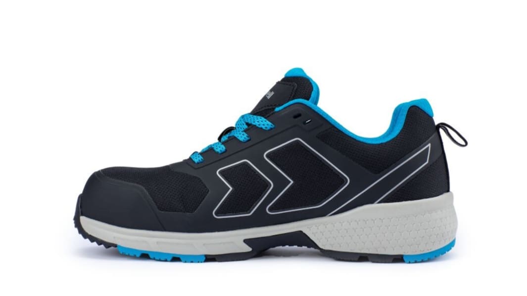 Honeywell Safety RUNNER Unisex Black, Blue Composite  Toe Capped Safety Trainers, EU 46