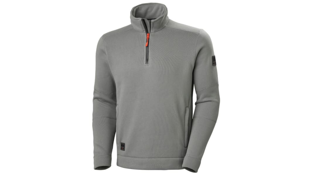 Helly Hansen 72251 Herren Fleece-Jacke, Polyester Grau, Größe Dreifach Extra groß