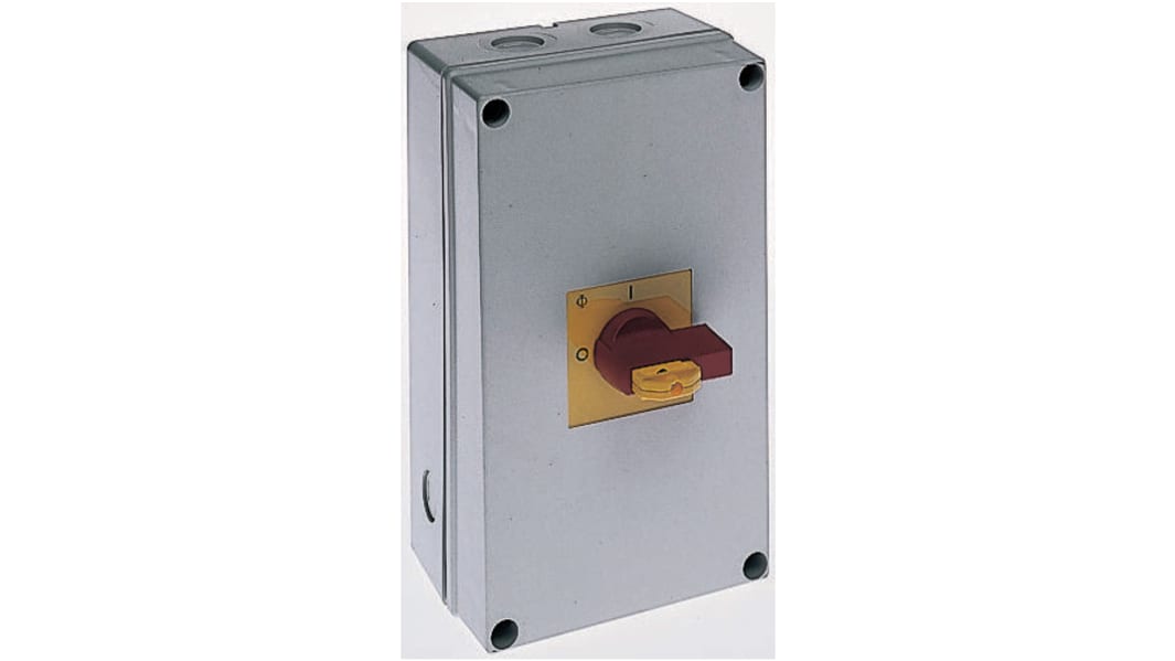 Kraus & Naimer 4P Pole Isolator Switch - 32A Maximum Current, 11kW Power Rating, IP65