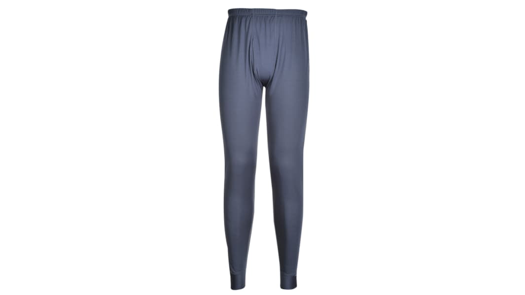 Portwest Anthracite 100% Polyester Thermal Long Johns, XXL