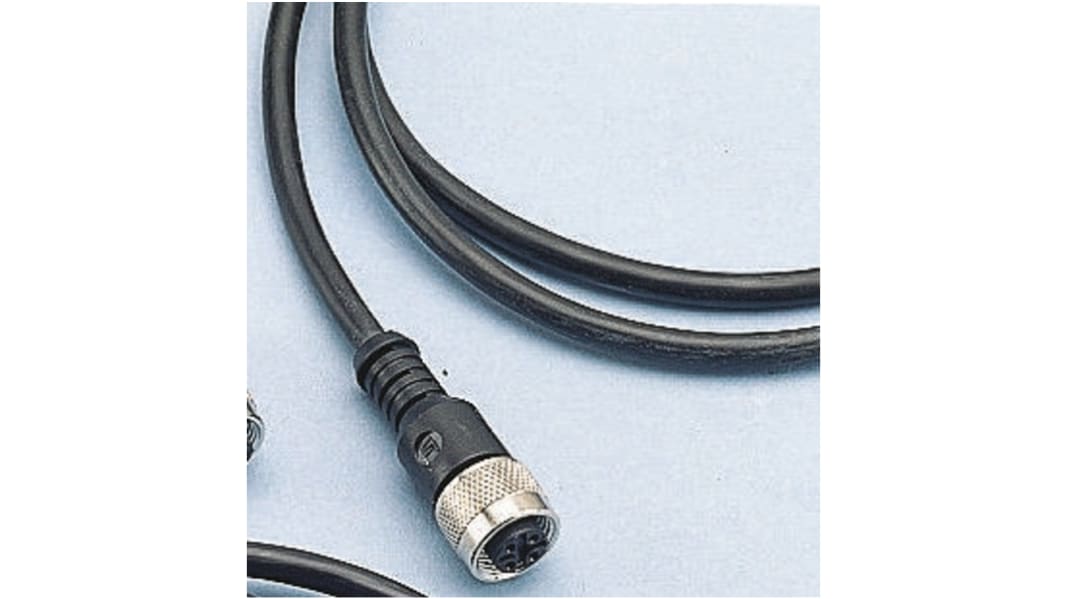 binder Straight Female 4 way M12 to Unterminated Sensor Actuator Cable, 2m