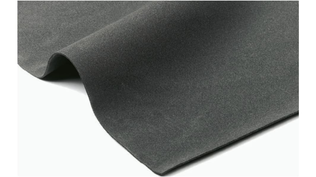 Plaque caoutchouc Mousse néoprène noire, 1m x 2m x 20mm