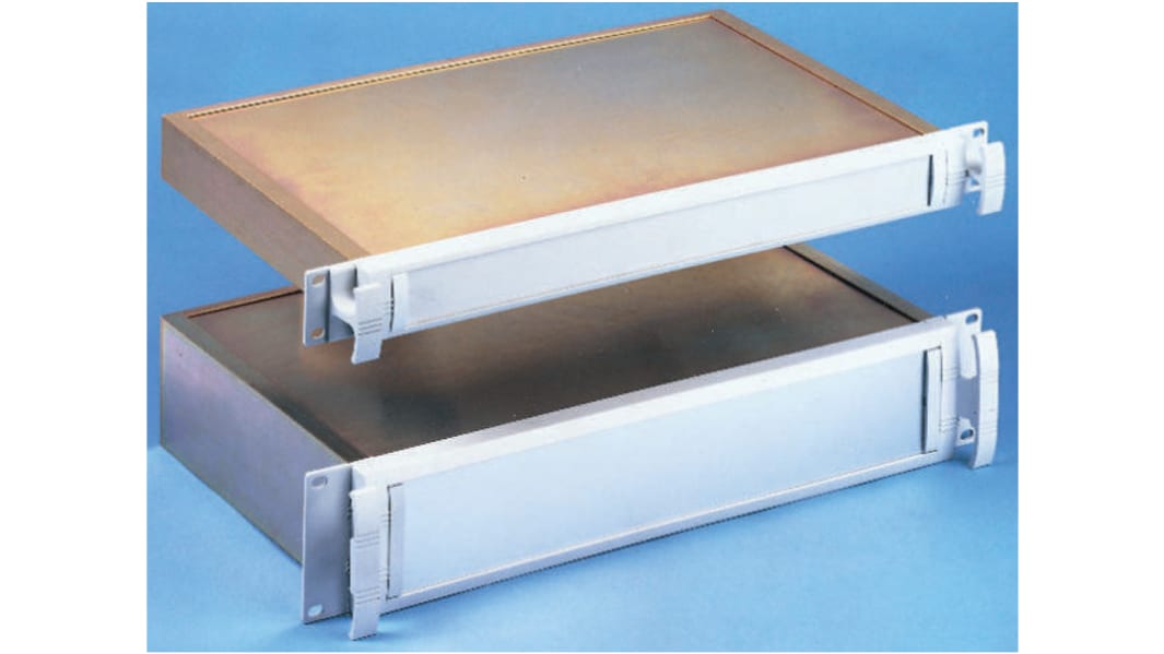 Panneau avant 6U METCASE, 84HP, 392.5 x 111mm, Gris