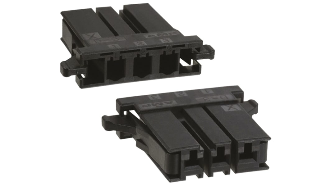 TE Connectivity コネクタハウジング 3極 ピッチ：5.08mm 1列 1
