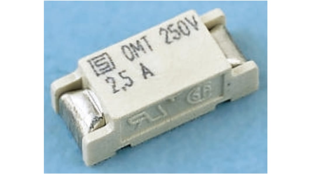 Schurter SMD Non Resettable Fuse 1A, 250V ac