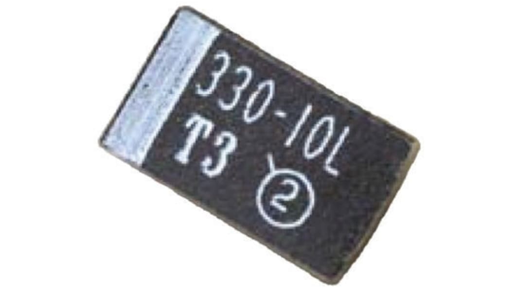 Vishay タンタルコンデンサ,22μF,16V dc,3528-21,593D226X9016B2TE3