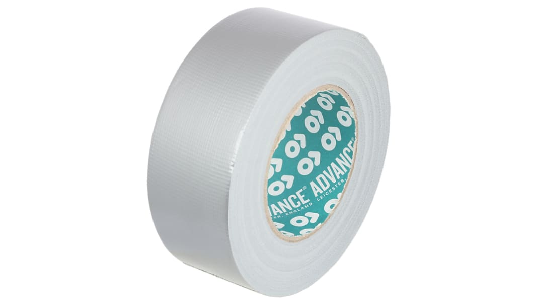 Advance Tapes ダクトテープ, 幅:50mm, 厚さ:0.20mm, 長さ:50m シルバー