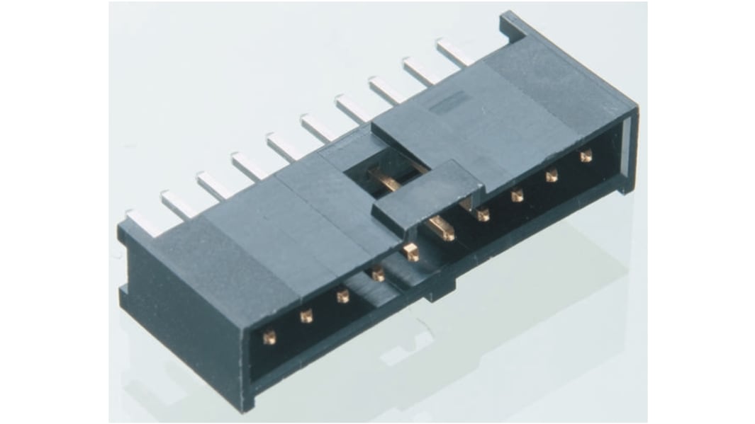Molex C-Grid III Series Right Angle Through Hole PCB Header, 2 Contact(s), 2.54mm Pitch, 1 Row(s), Shrouded