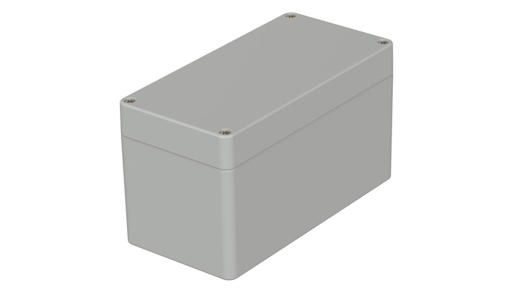 Boîtier Bopla Euromas en ABS, 160 x 80 x 90mm, Gris clair IP66