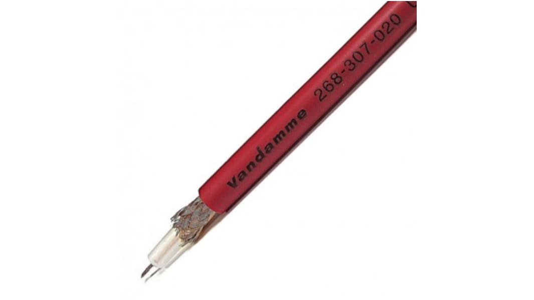 Van Damme Standard 75 Series, 100m, RG59 Coaxial, Unterminated75 Ω