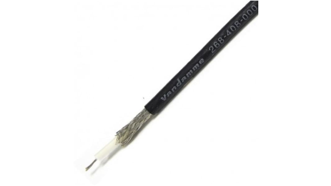 Van Damme Mini Standard 75 Series, 100m, RG179 Coaxial, Unterminated75 Ω