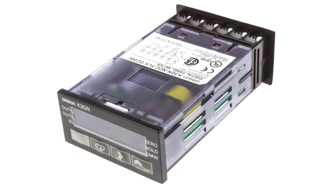 Omron Einbaumessgerät für Strom, Spannung H 22mm B 44.8mm