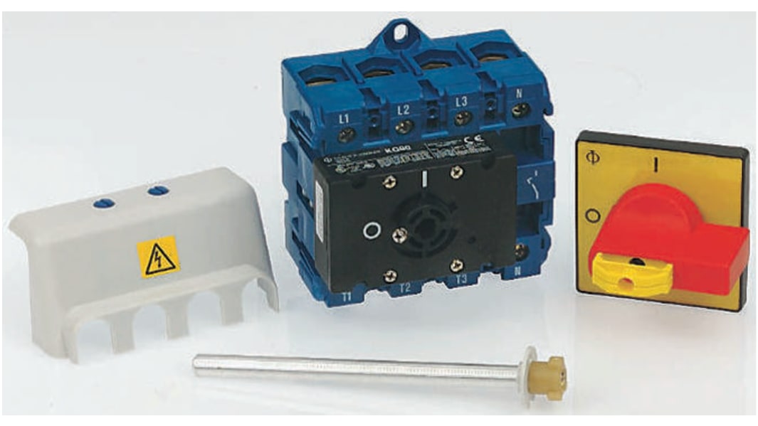 Interruttore di isolamento Kraus & Naimer KG20B.T204/GBA302.VE, 4P, 25A, 690V ca, IP65