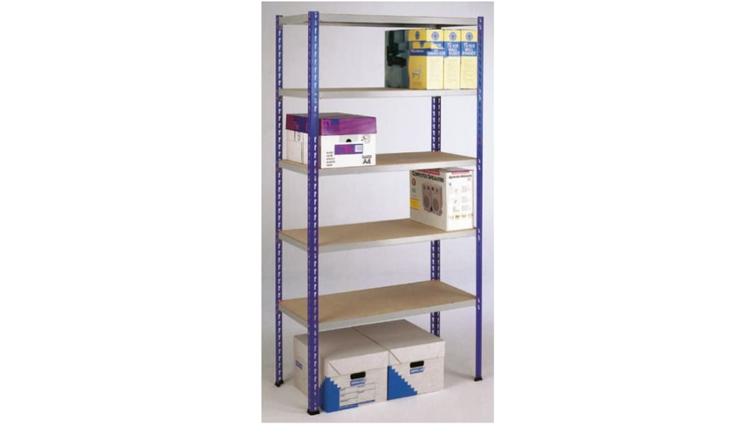 RS PRO Regalboden Easi-Rack, Stahl, Grau, 1980mm x 900mm, 600mm, 238kg Last