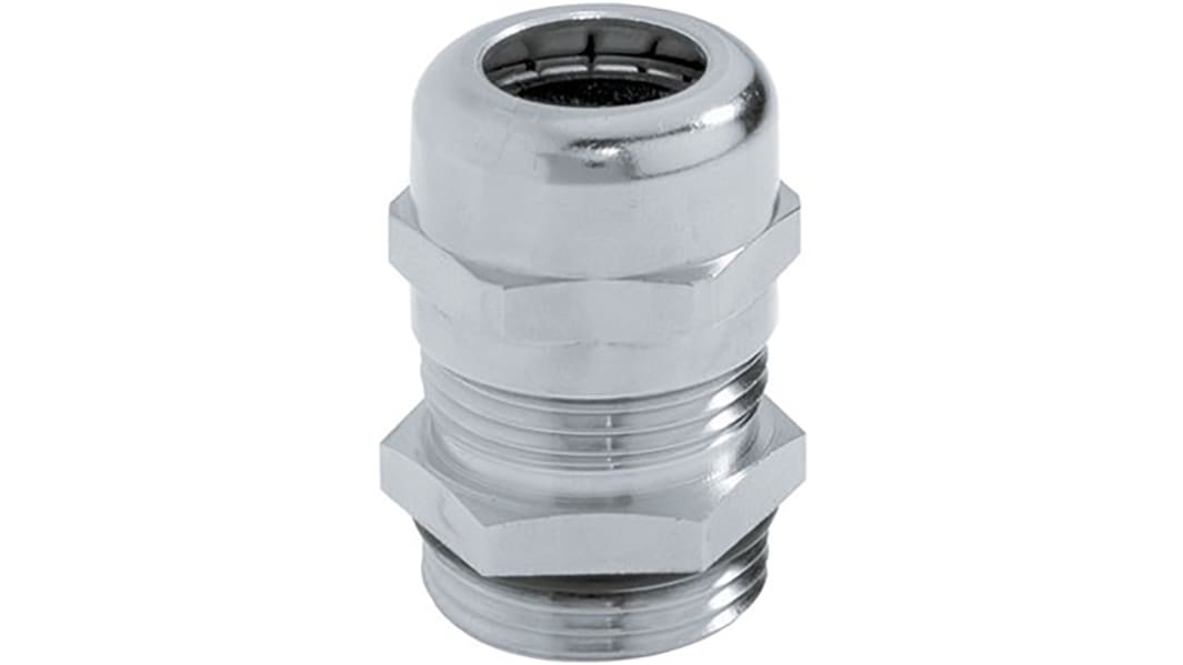Presse-étoupe Lapp SKINTOP, M12, en Laiton nickelé, Ø 3.5mm à Ø 7mm, avec contre-écrous, IP68, IP69