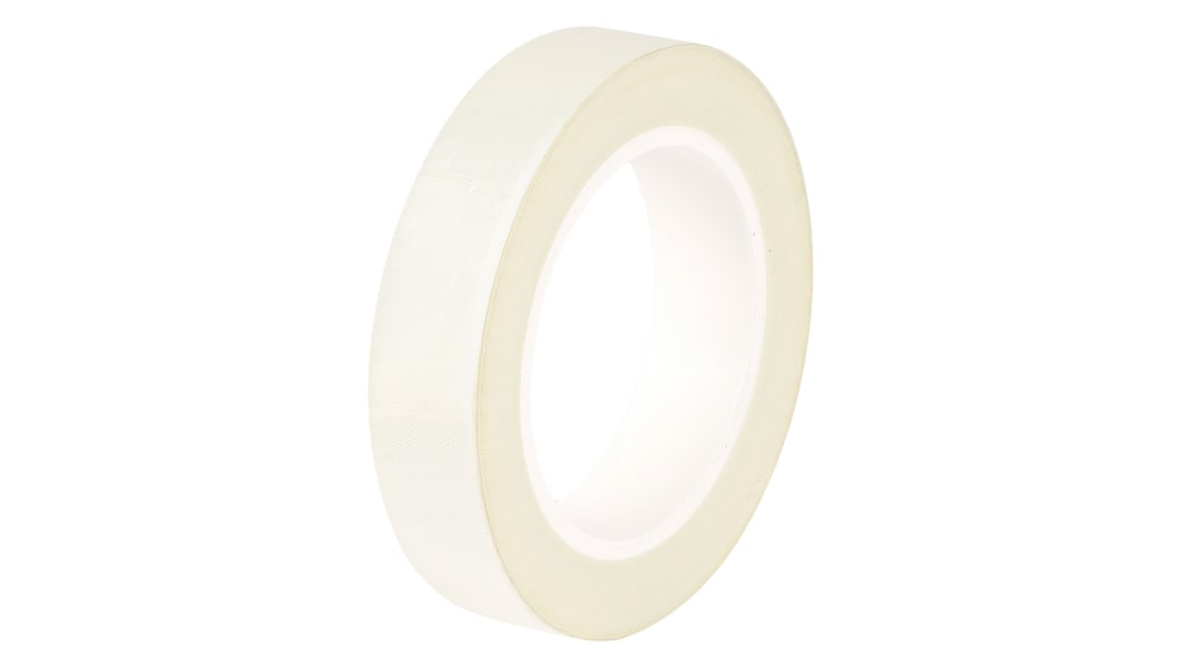 Advance Tapes AT4002 White Glass Cloth Electrical Tape, 12mm x 55m