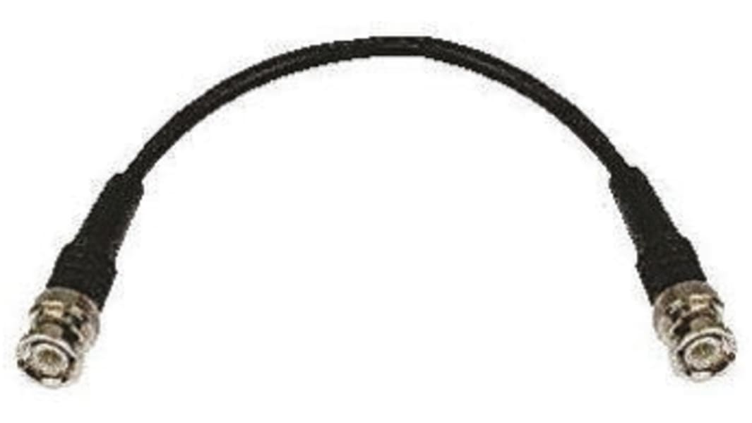Câble coaxial TE Connectivity, RG58, BNC, / BNC, 2m