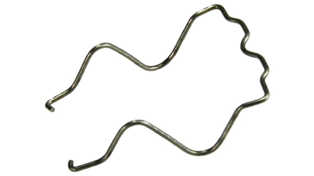 Clip de fijación de relé TE Connectivity V23154Z1021 1393827-1, para uso con Serie V23154, Metal
