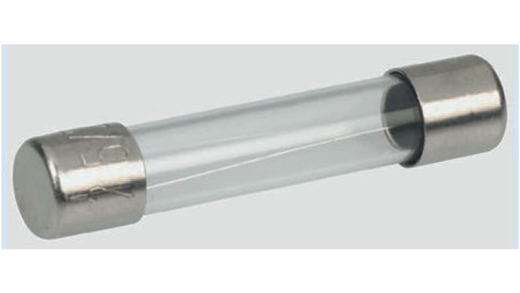 Cartouche fusible SIBA GZ, 2.5A 6.3 x 32mm Type F 250V c.a.
