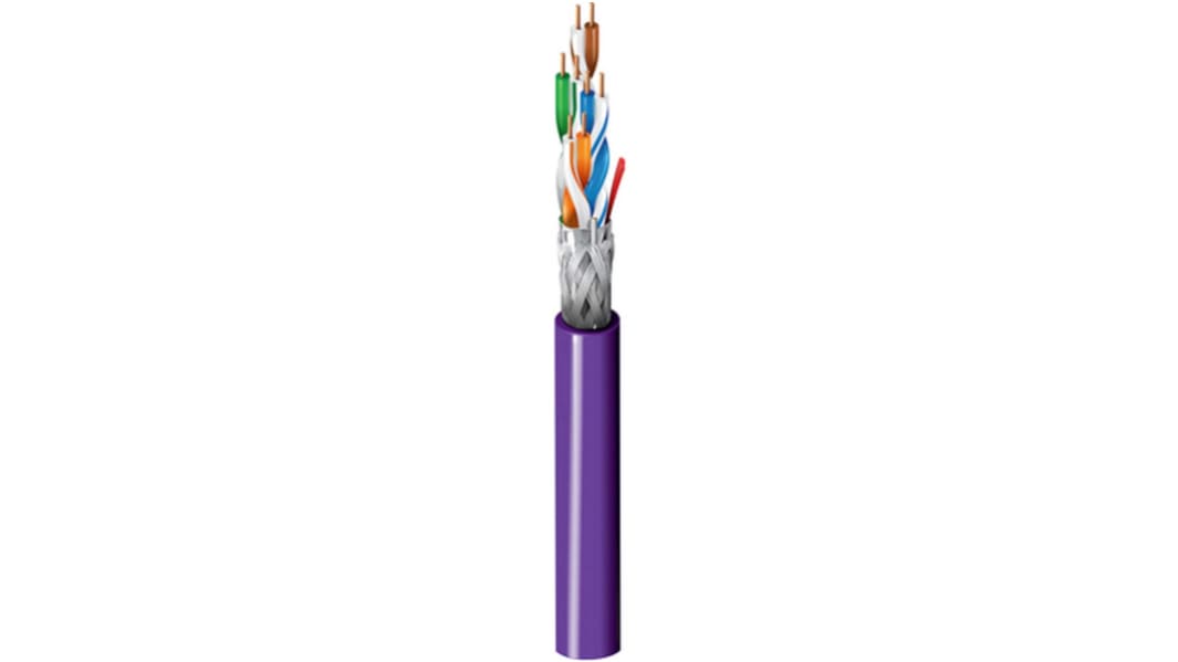 Belden1633ENS, 500m Cat5e, Grey, S/FTP Shielded, Unterminated LSZH Sheath
