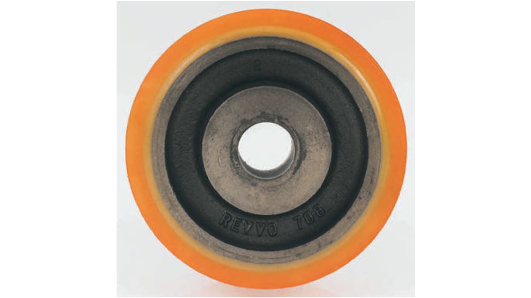 Revvo Polyurethane Abrasion Resistant, Corrosion Resistant Trolley Wheel, 1300kg