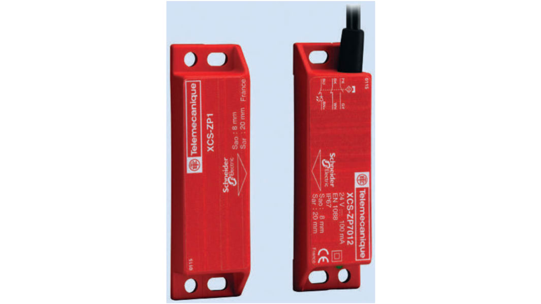 Telemecanique  Preventa XCS-DMP Berührungsloser Sicherheitsschalter aus Kunststoff 24V dc, 2 Öffner, Kodierschalter