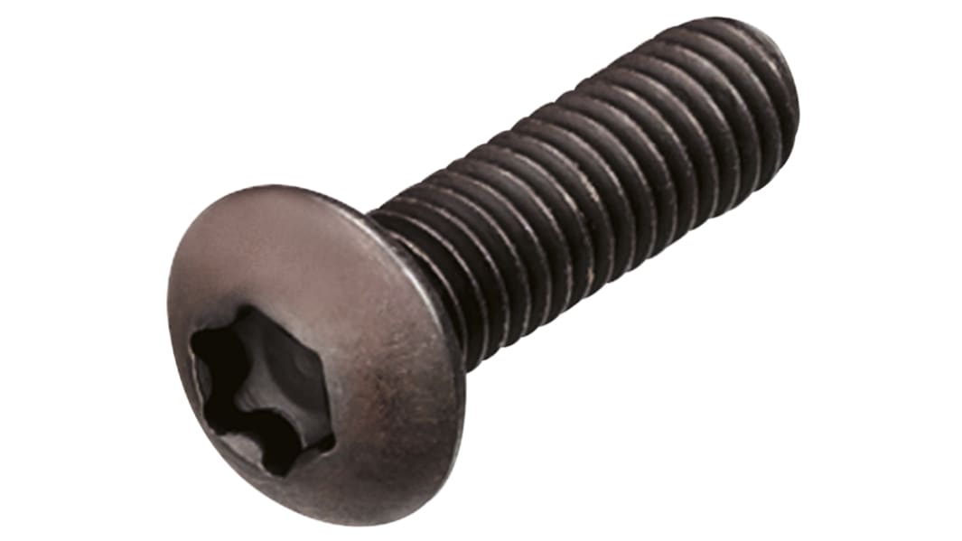 Yahata Neji Hexalobular Recess Button Steel Tamper Proof Security Screw x 10.0mm