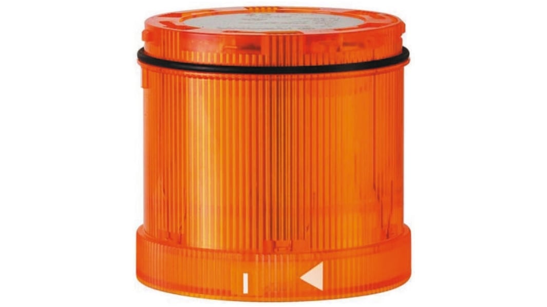 Elemento luminoso Werma 644 intermitente, LED, Amarillo, Ø 70mm, alim. 230 Vac