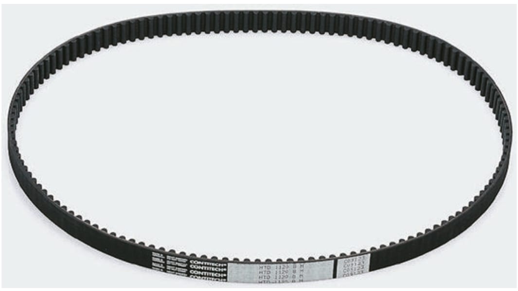 Contitech Gummi Zahnriemen 160 Zähne, Teilung 5mm, Maße 9mm x 800mm, 50m/s