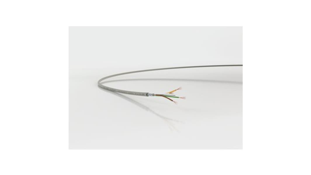 Lapp UNITRONIC LiYCY Series Data Cable, 14 Cores, 0.25 mm², Screened, 24 AWG, 100m, Screened Shield, LiYCY Cable