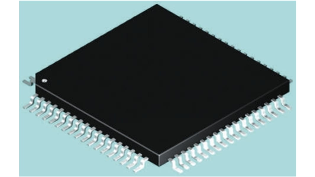 Microchip PIC24FJ256GA108-I/PT, 16bit PIC Microcontroller, PIC24FJ, 32MHz, 256 kB Flash, 80-Pin TQFP