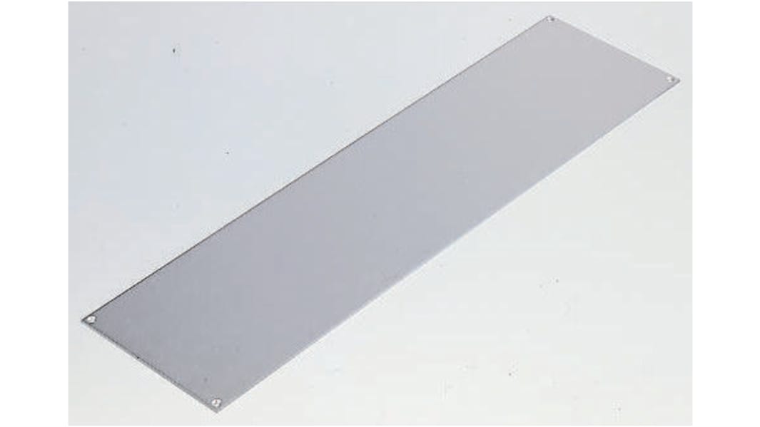 Panneau avant 6U RS PRO, 520 x 272mm, Gris