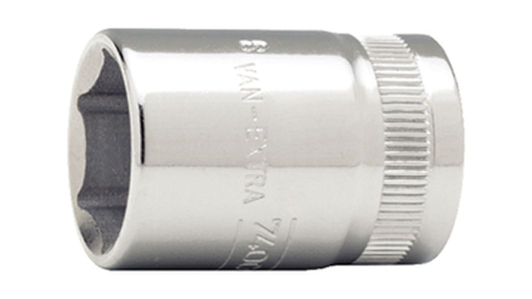 Bahco ソケット 3/8インチ, ソケットサイズ:17mm, 長さ:27 mm
