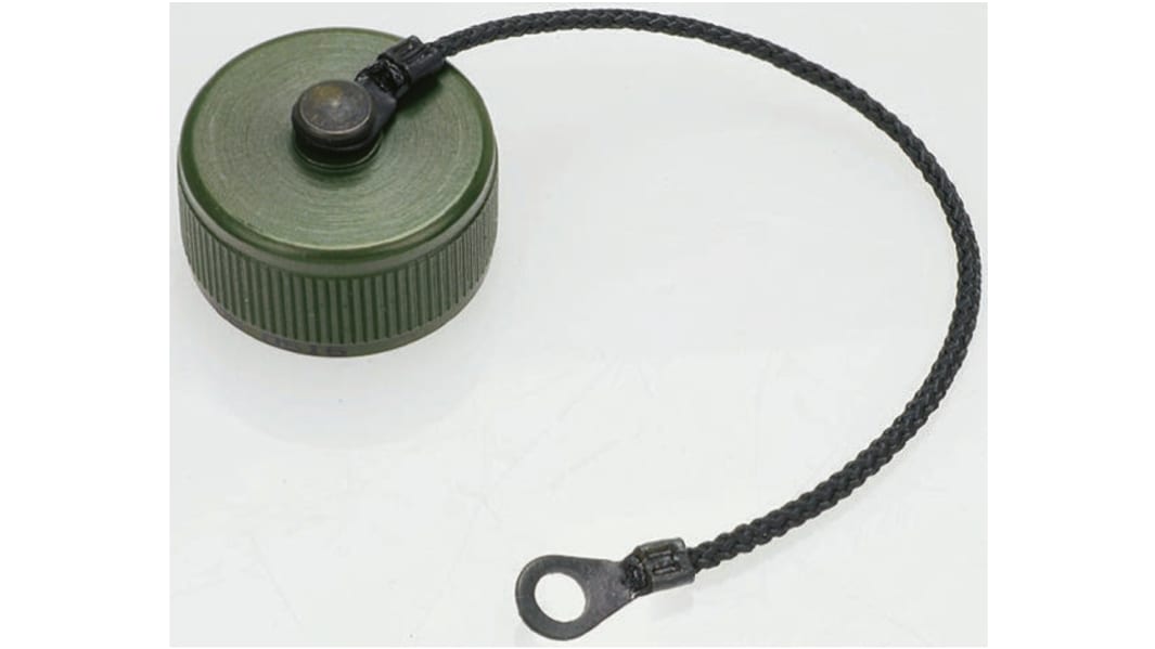 Tapa antipolvo Amphenol macho serie TV, estándar MIL-DTL-38999, tamaño 15