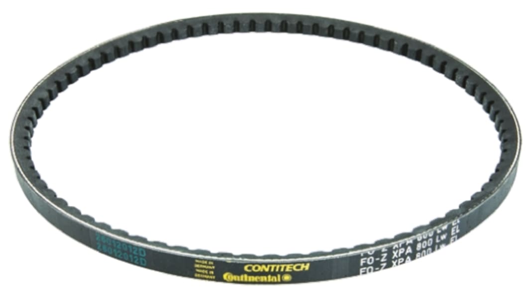 Contitech Drive Belt, belt section XPA, 2800mm Length