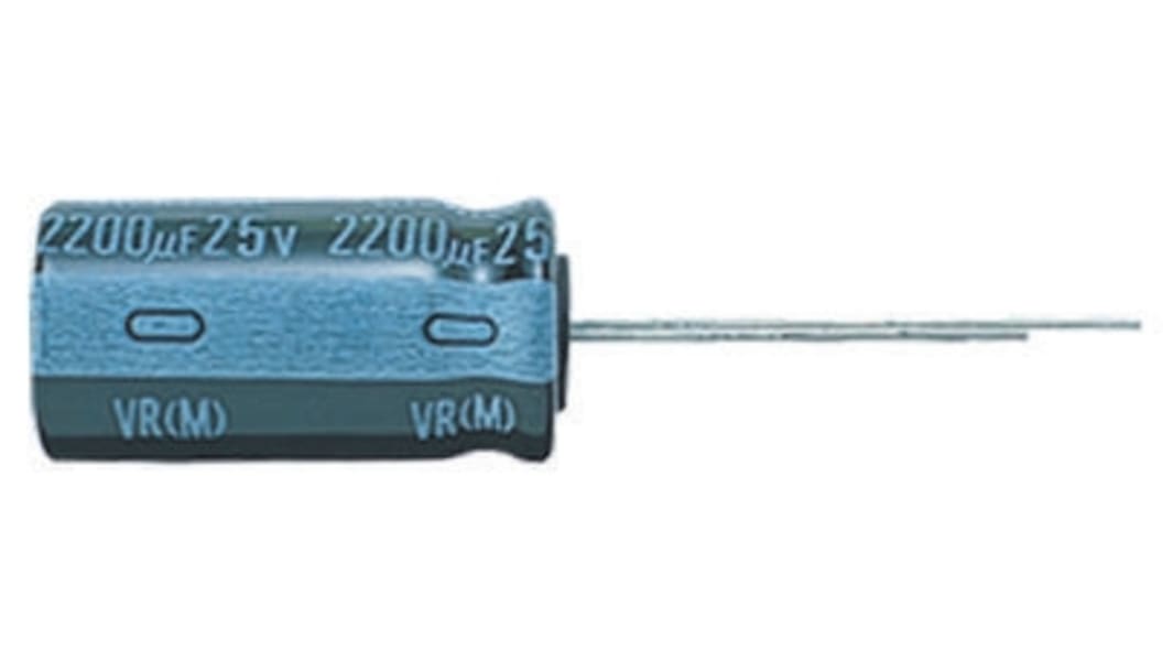 Nichicon VR, THT Aluminium-Elektrolyt Kondensator 4700μF ±20% / 16V dc, Ø 16mm x 25mm, +85°C