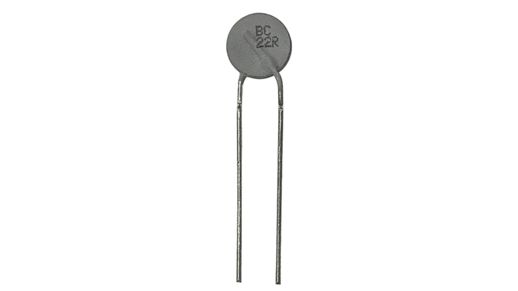 Termistor BC Components, Resistencia 48Ω, 7 x 5.5mm