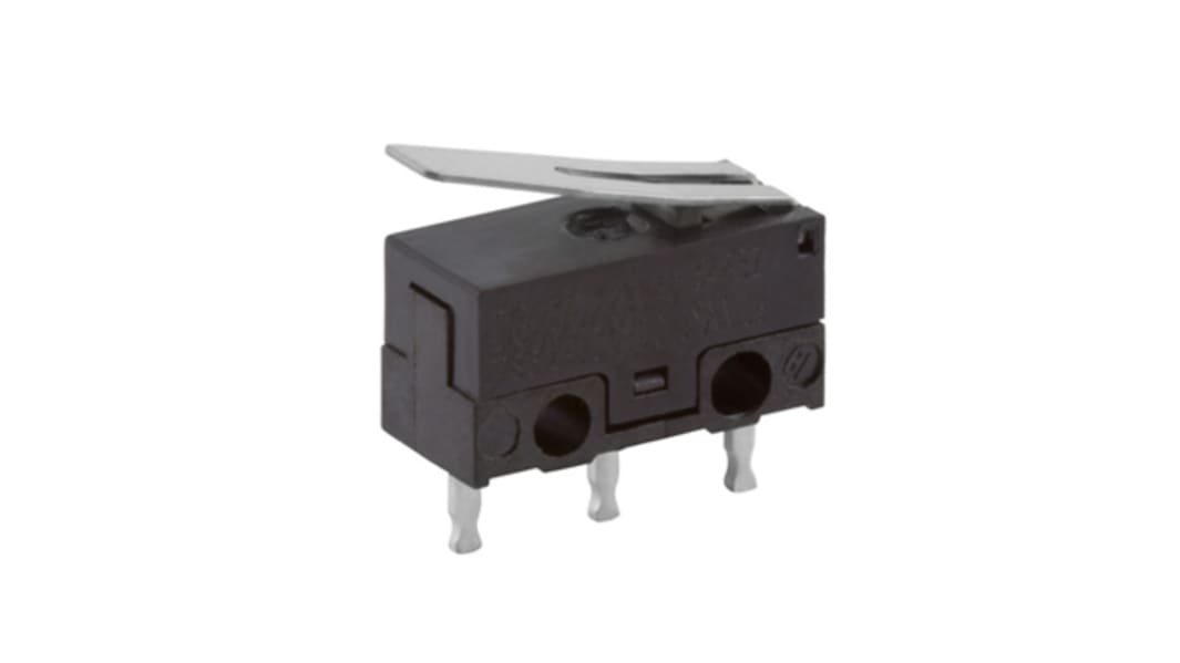 Microrupteur Levier articulé ZF, PCB, 1RT, 3 A @ 125 V c.a.