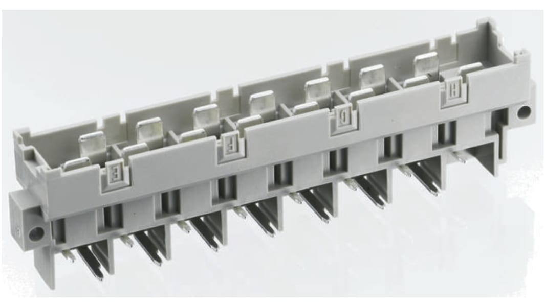 Connecteur DIN 41612 RS PRO, 15 contacts Femelle, Droit sur 2 rangs, entraxe 10.16mm