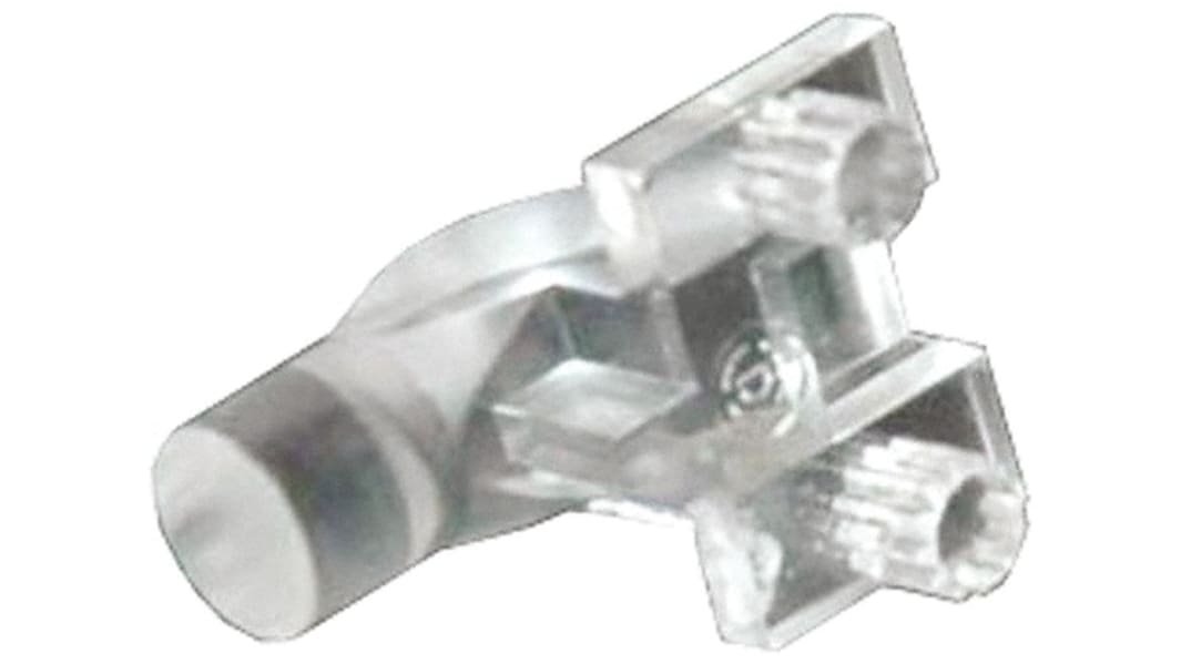 515-1011F Dialight, PCB Mounted Right Angle LED Light Pipe, Clear Round Lens