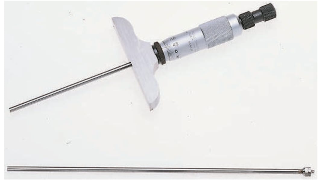 Starrett DY160 150mm Metric Depth Gauge Micrometer, With UKAS Calibration