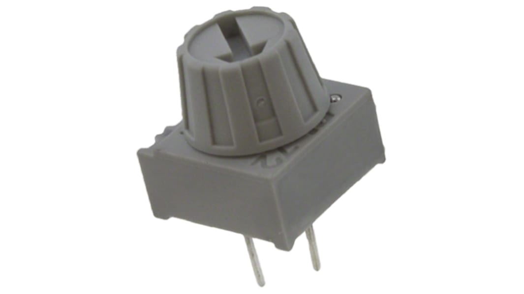BI Technologies Trimmer potenciométer 200kΩ, ±10%, ±100ppm/°C, Furatszerelt, 0.5W, Érintkezőtüske 72PT sorozat
